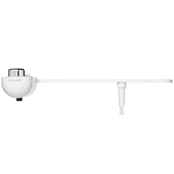 SimpleSpa Eco Ambient Temperature Single Nozzle Attachable Bidet System Bidet Attachment with Recycled Plastics