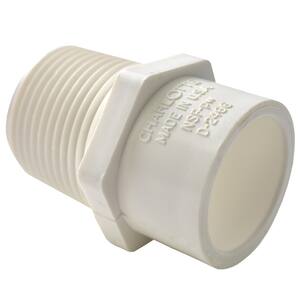 Charlotte Pipe 3 4 In X 1 2 In Pvc Schedule 40 S X S Reducer Coupling Pvc 3400hd The Home Depot