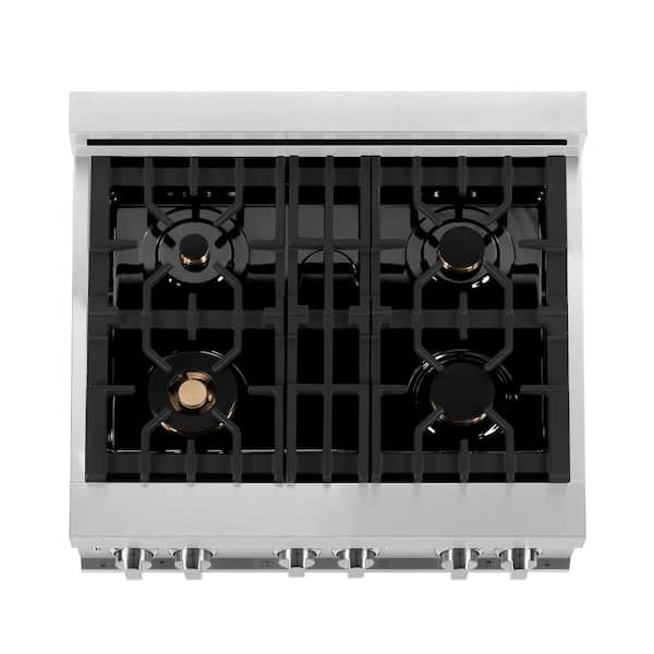Have a question about ZLINE Kitchen and Bath 30 in. 4-Burner