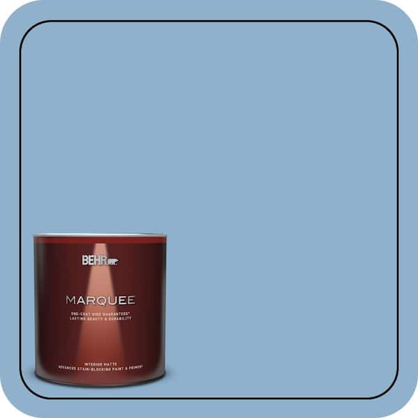 BEHR MARQUEE 1 qt. #M510-3 Sailors Knot One-Coat Hide Matte Interior Paint & Primer