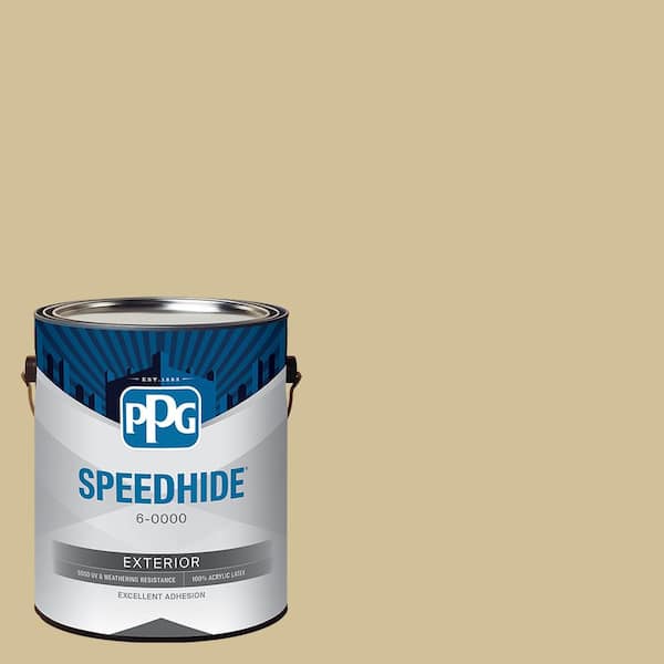 SPEEDHIDE 1 gal. PPG1104-4 Sandy Pail Flat Exterior Paint
