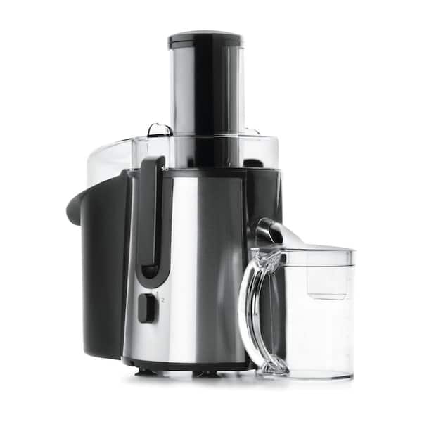 OVENTE 700-Watts 150 oz. BlackWide Mouth Juicer High-Speed Juice Extractor for Fruits and Vegetables (JE7607BR)