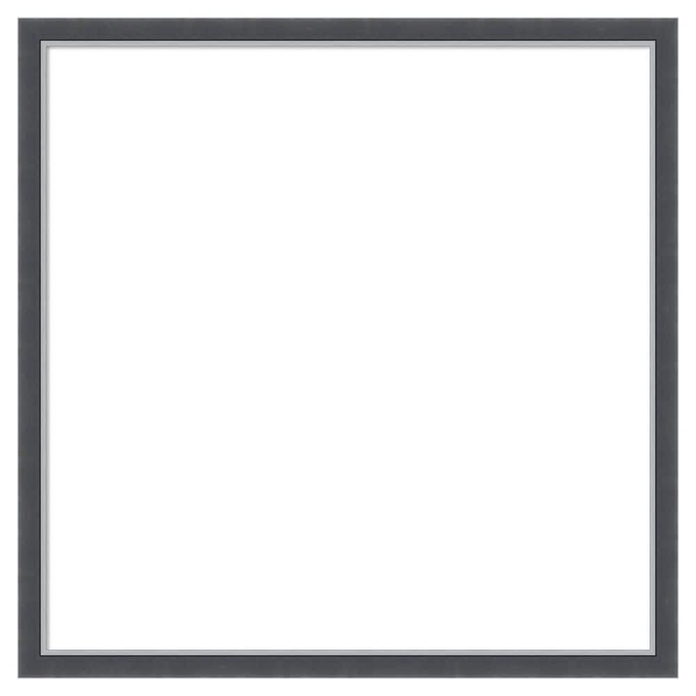 Eva Black Silver Thin 26 in. x 26 in. Polystyrene Framed Dry Erase Magnetic Memo Board price history on PriceWatchPro
