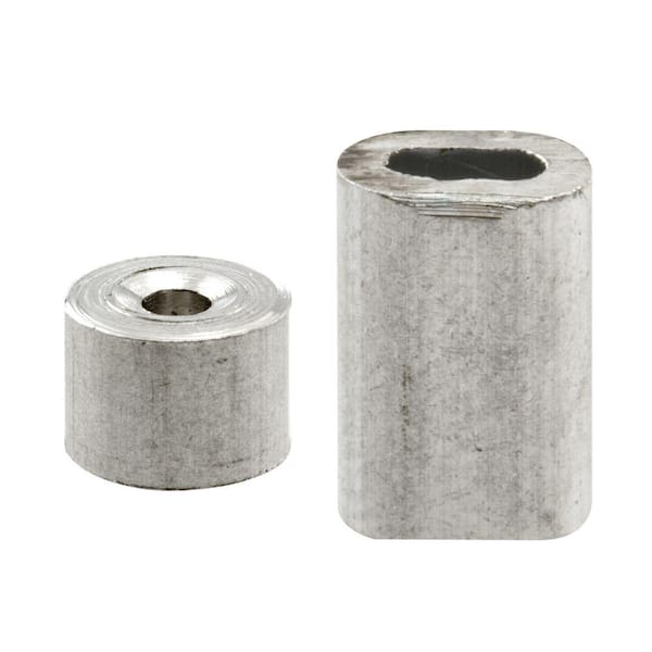Prime-Line 3/32 in. Aluminum Ferrules and Stops