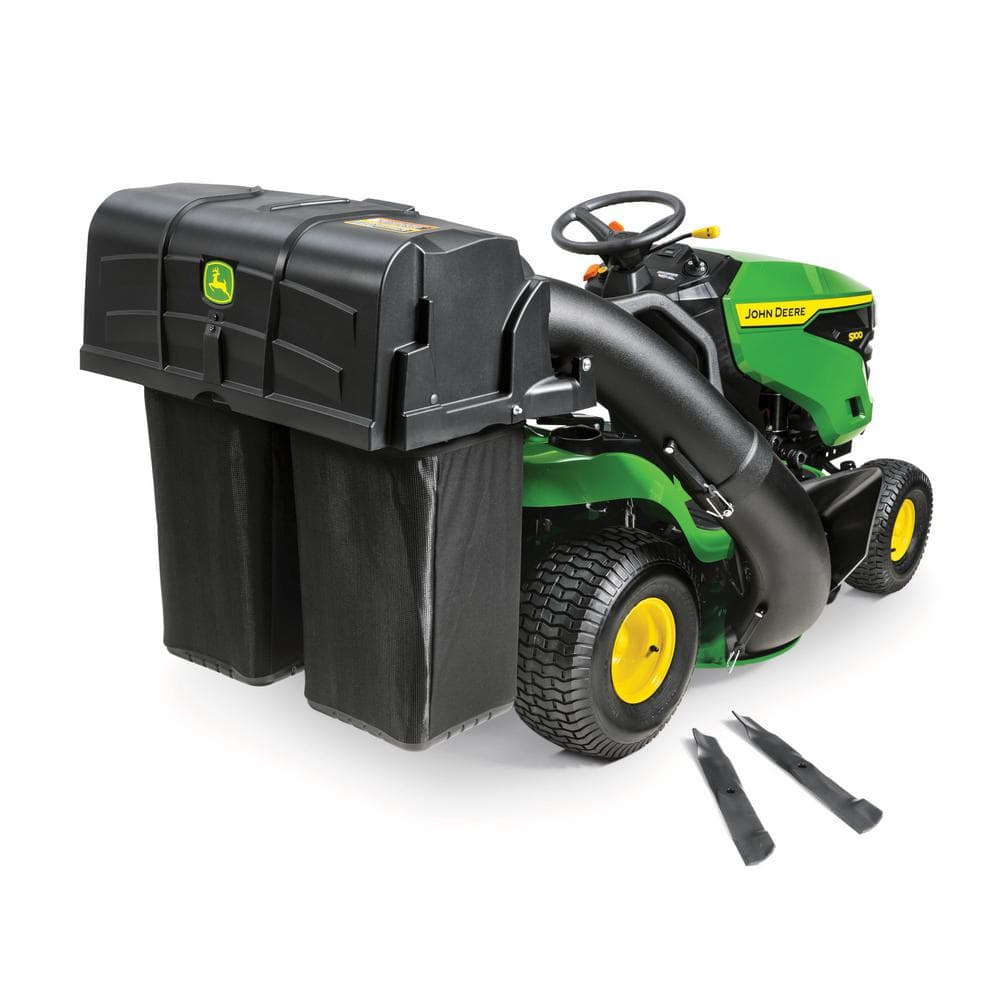 John Deere 42 in. Twin Bagger for 100 Series Tractors BUC10284 The Home Depot