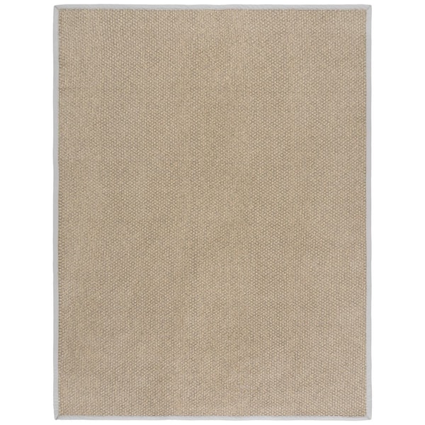 Napa Fau x Sisal 100 8 ft. x 10 ft. Natural/Ivory Solid Color Area Rug