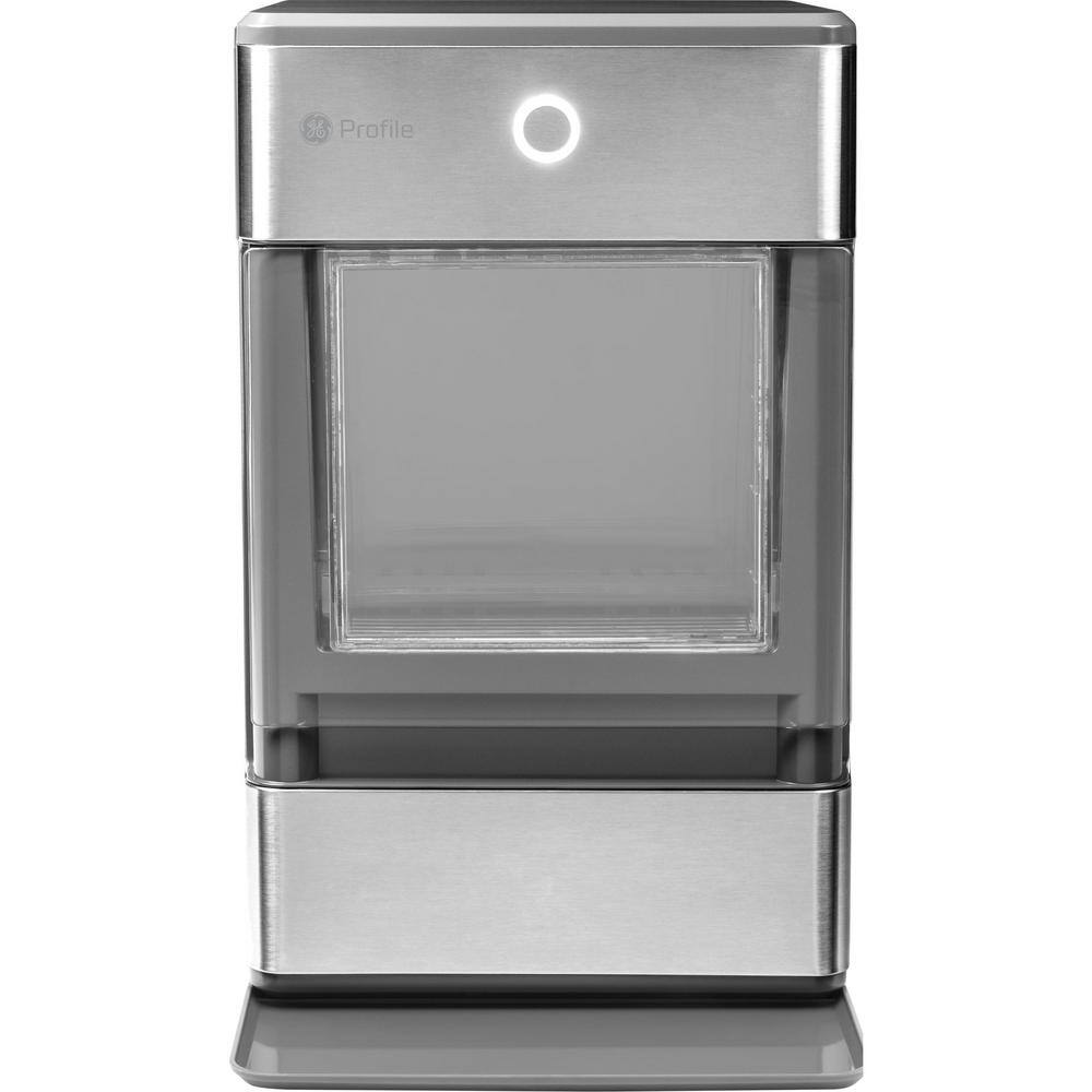 GE Profile Opal 24 Lb Portable Nugget Ice Maker In Stainless Steel 