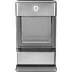 Opal 24 lb Portable Nugget Ice Maker in Stainless Steel