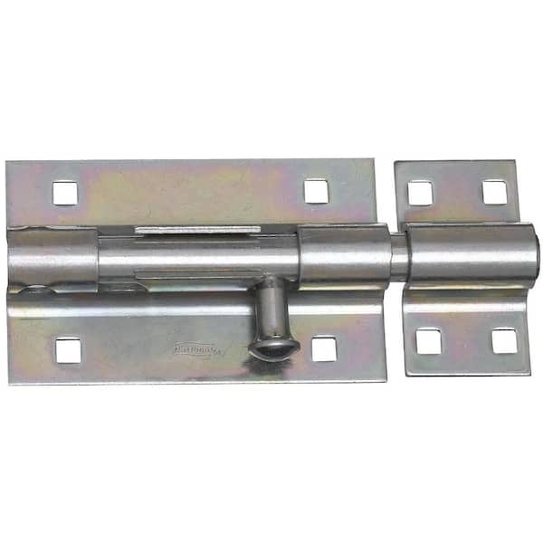 National Hardware 5 in. Extra Heavy Barrel Bolt in Zinc Plate