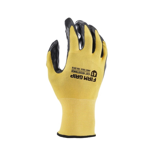 Gloves Latex Palm Coated Builders DIY General Heavy Duty Grip Size 10 XL 