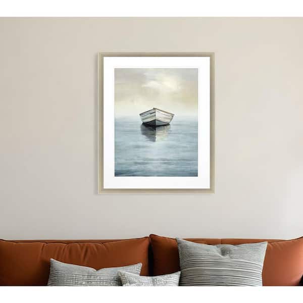 1-Piece Framed Graphic Print Nautical and Beach 52.00 in. x 43.00 in.