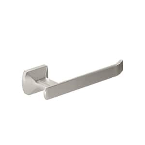 Verity Wall Mounted Toilet Paper Holder in Satin Nickel
