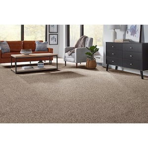 Lanwick  - Gable - Brown 19 oz. Polyester Pattern Installed Carpet
