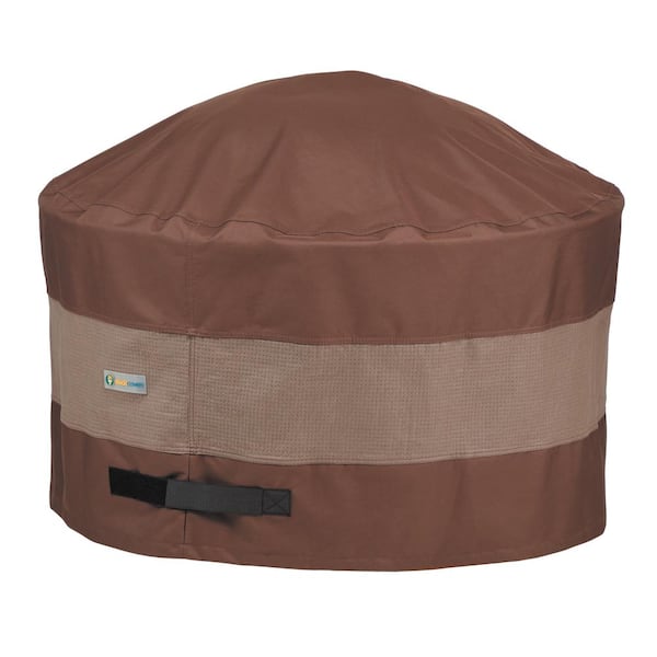 Classic Accessories Duckcovers Ultimate 32 in. Dia x 24 in. H Round Fire Pit Cover