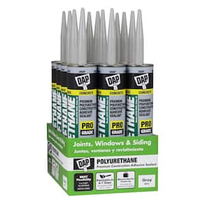 Polyurethane 10.1 oz. Gray Premium Commercial Grade Sealant (12-Pack)