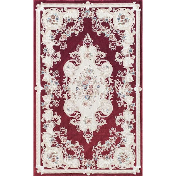 Century Classic Red 5 ft. x 7 ft. Area Rug
