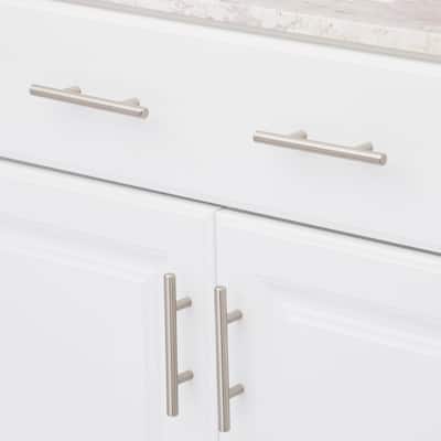 European Style 3 in. (76 mm) Center-to-Center Satin Nickel Bar Cabinet Pull (25-Pack)
