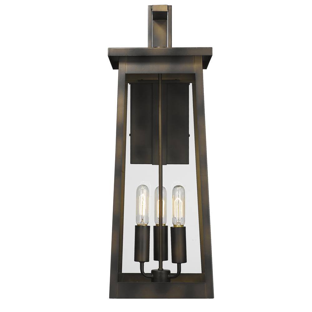 Alden 29" Bronze Dimmable Energy Star Wall Sconce