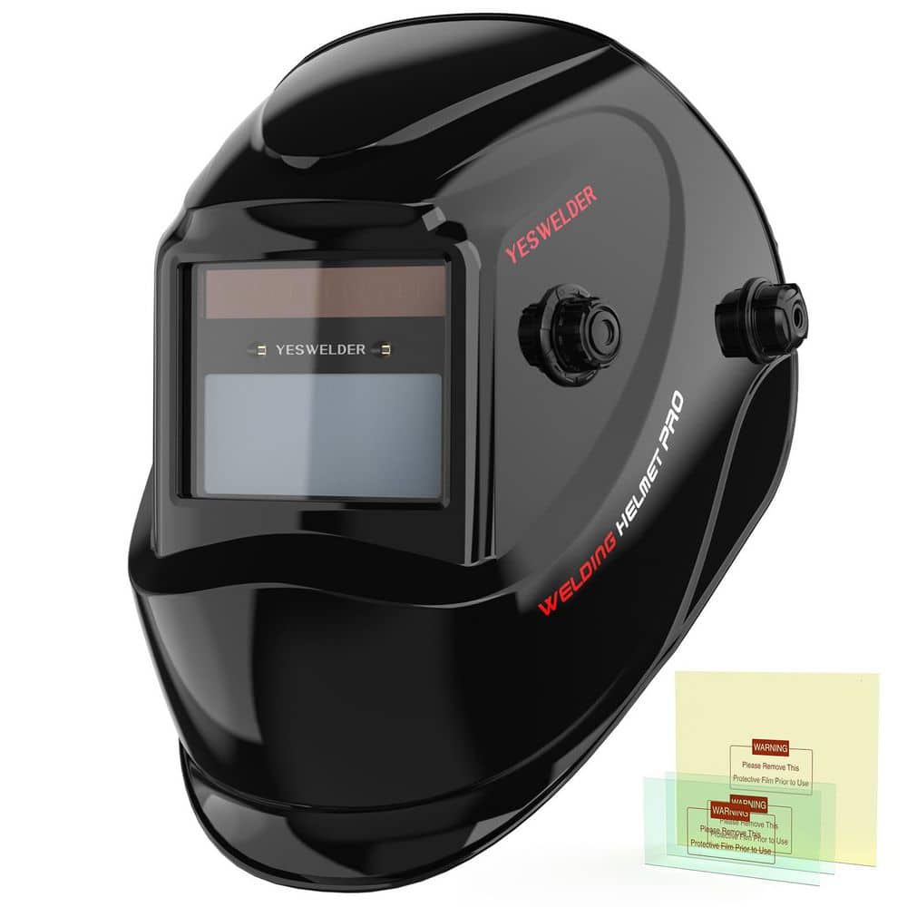 MYWISH Auto Darkening Welding Helmet, Wide Shade 3.5/9-13