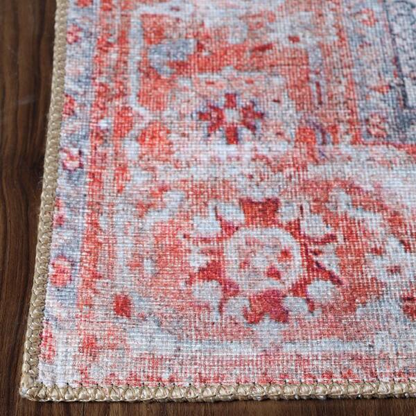 Industrial Red 5x7 Rug, 163-11999-57