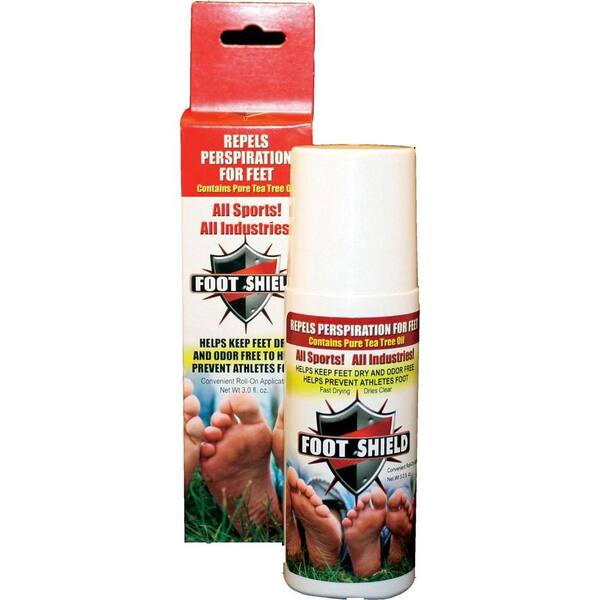 Sweat Shield Foot Shield 3 oz. Sweat Repellent for Feet
