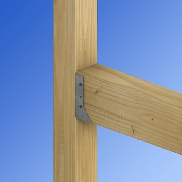 HUC ZMAX 4 in. x 6 in. Galvanized Face-Mount Concealed-Flange Joist Hanger