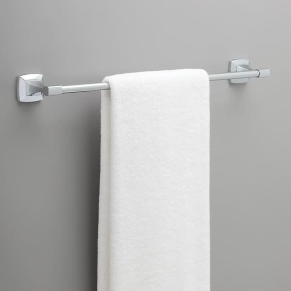 NearMoon Bath Toilet Paper Holder+ Hand Towel Holder, 2 Pieces Bathroom  Hardware Set- Premium 304 Stainless Steel Toilet Roll Holder and Towel Rack