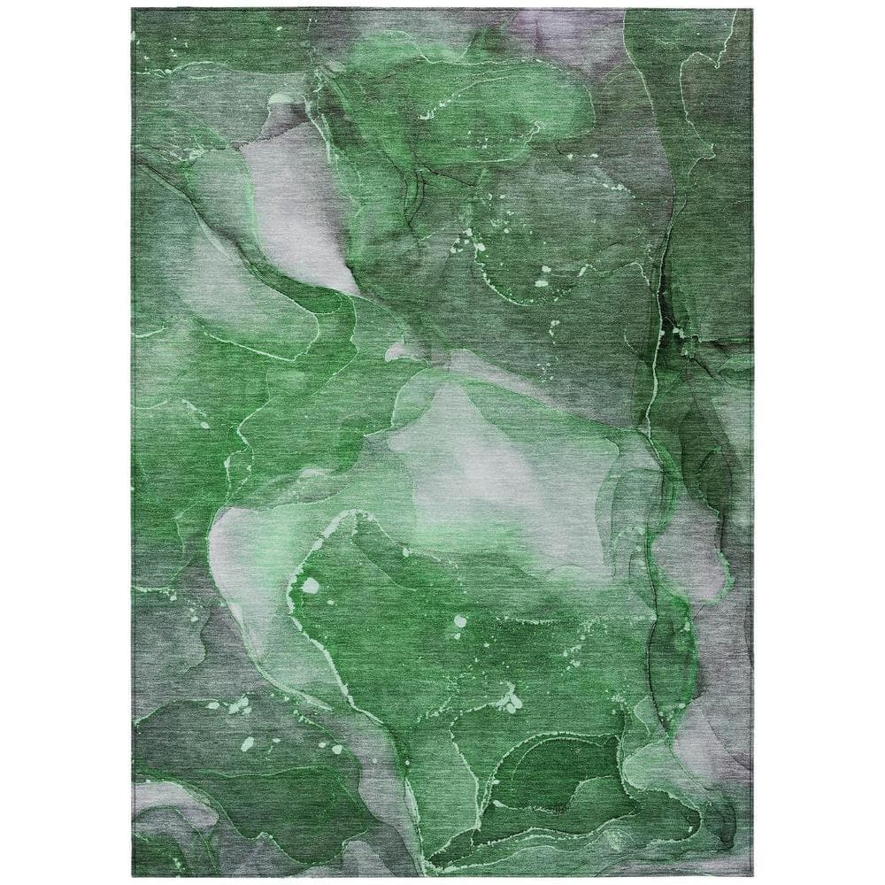 Emerald 8 ft. x 10 ft. Woven Abstract Polyester Rectangle Indoor/Outdoor Area Rug price history on PriceWatchPro