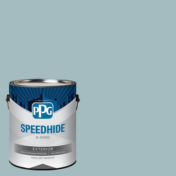 SPEEDHIDE 1 gal. PPG1148-4 Lazy River Semi-Gloss Exterior Paint