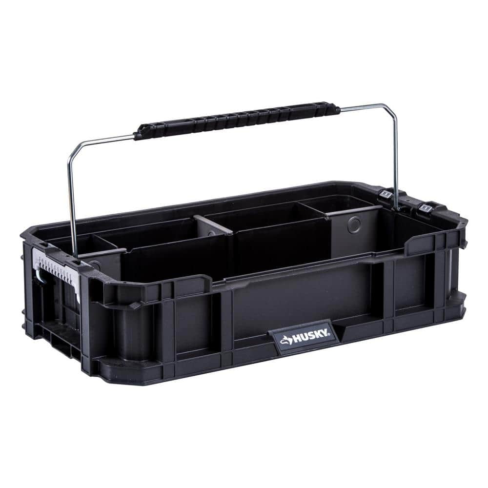 Performance Tool W88995 Portable Supply Caddy and Magnetic Utility Tool  Tray,Black