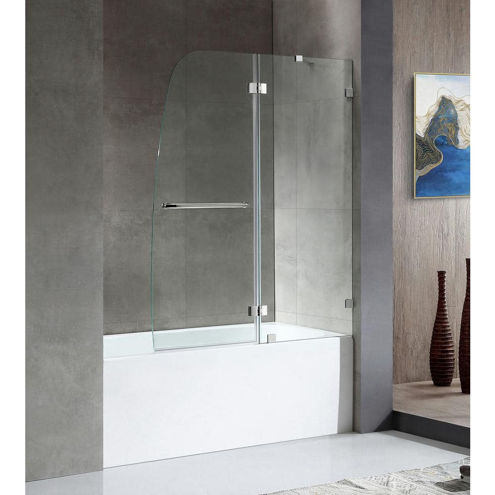 60 in. L x 30 in. W x 79 in. H Right Drain White Rectangular Tub with Frame