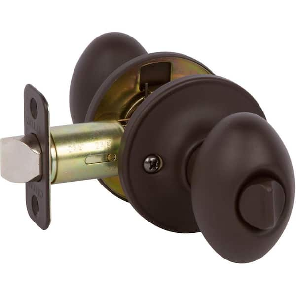 DELANEY HARDWARE Carlyle Oil Rubbed Bronze Bed/Bath Door Knob