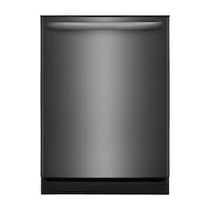 FRIGIDAIRE GALLERY 24 in. in Black Stainless Steel Built-In Tall Tub  Dishwasher GDPH4515AD - The Home Depot