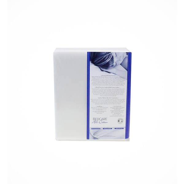 AllergyCare Organic Cotton 9 Deep Twin Mattress Protector Natural