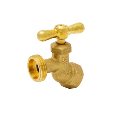 1/2 in. Brass Hose Bibb Valve