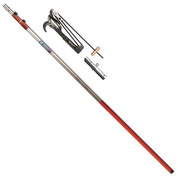 Barnel Tools 19ft Telescopic Pole Saw Long Reach Extendable Cuts Branches Trees.