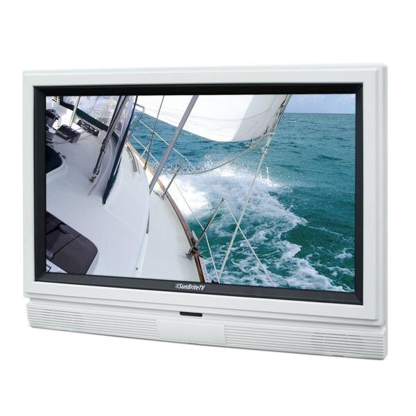 SunBriteTV Signature Series Weatherproof 32 in. Class LCD 720P 60Hz Outdoor HDTV - White-DISCONTINUED
