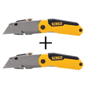Folding Retractable Utility Knife (2-Pack)