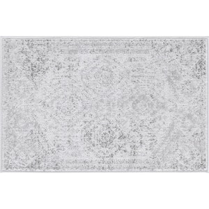 Nexus Oriental White 2 ft. x 3 ft. Indoor Area Rug