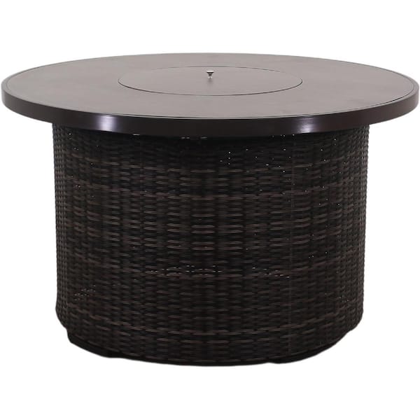 Courtyard Casual Victoria Steel Gas Fire Pit