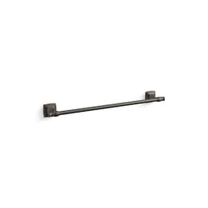 Grand 24 in. Wall Mounted Towel Bar in Oil Rubbed Bronze