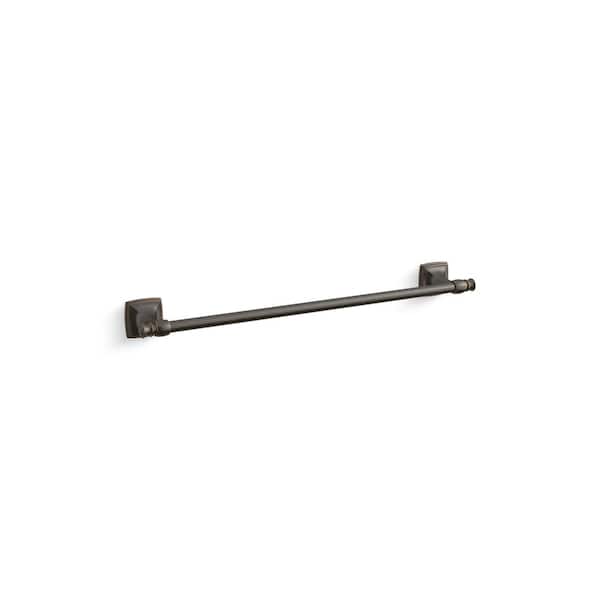 KOHLER Grand 24 in. Wall Mounted Towel Bar in Oil Rubbed Bronze