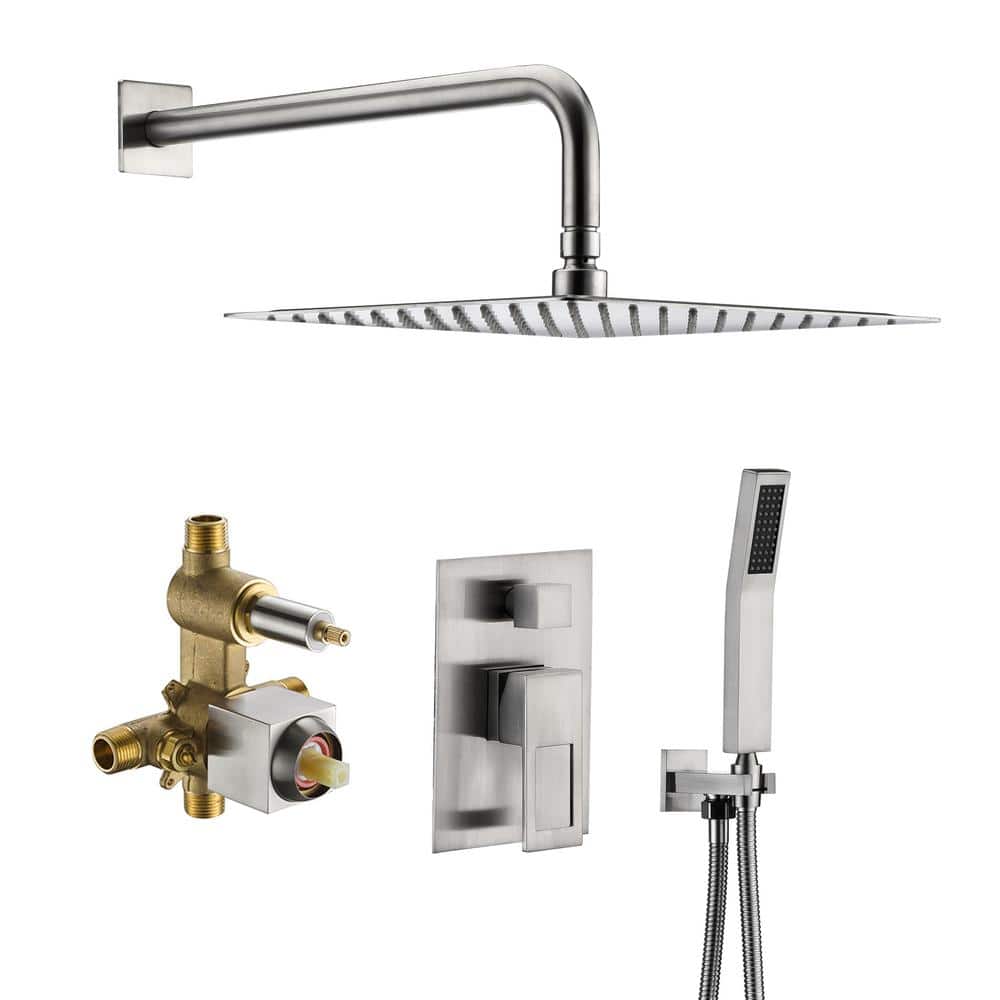 SUMERAIN Modern 1Handle 1Spray Shower Faucet 1.8 GPM with Pressure