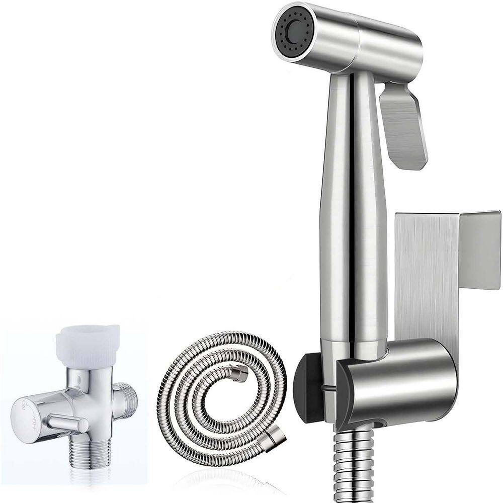 Handheld Bidet Sprayer Attachment with Stainless Steel Bathroom Sprayer Set and Complete Hoses Kit Included price history on PriceWatchPro