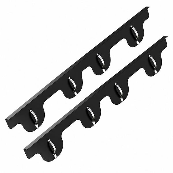 2 Pack Black Stainless Steel Stove Gap Covers, Oven Side Gap Filler, Stove Gap Filler Retractable Length
