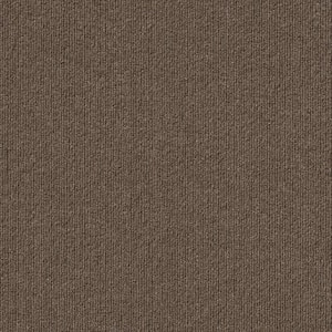 Inspirations - Espresso - Brown Residential 18 x 18 in. Peel and Stick Carpet Tile Square (36 sq. ft.)