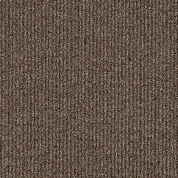 Foss Inspirations Brown Residential 18 in. x 18 Peel and Stick Carpet Tile (16 Tiles/Case) 36 sq. ft