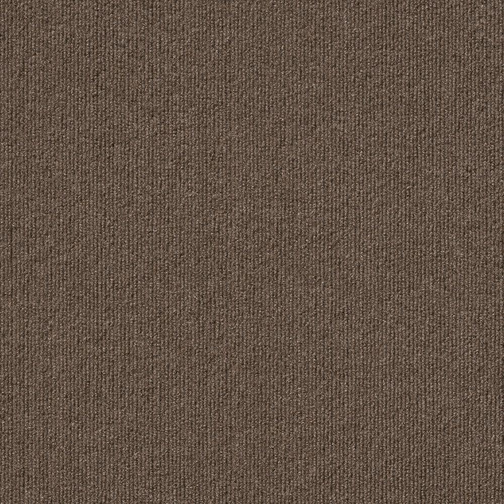 Foss Design Smart Brown Residential 18 In X L And Stick Carpet Tile 10 Tiles Case 22 5 Sq Ft 7rd9n4910pk The
