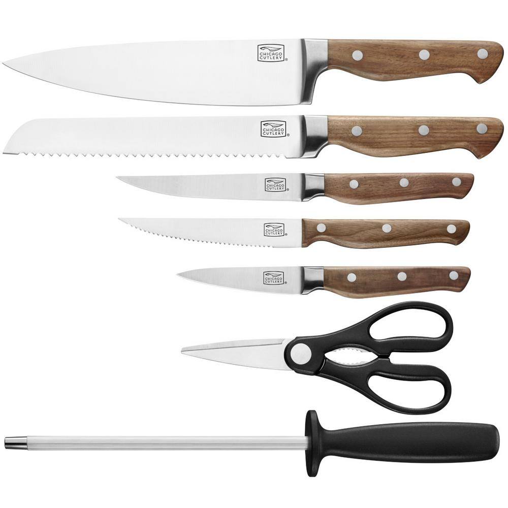 Chicago Cutlery Chicago Cutlery 15 Piece High Carbon Stainless Steel Knife Block Set