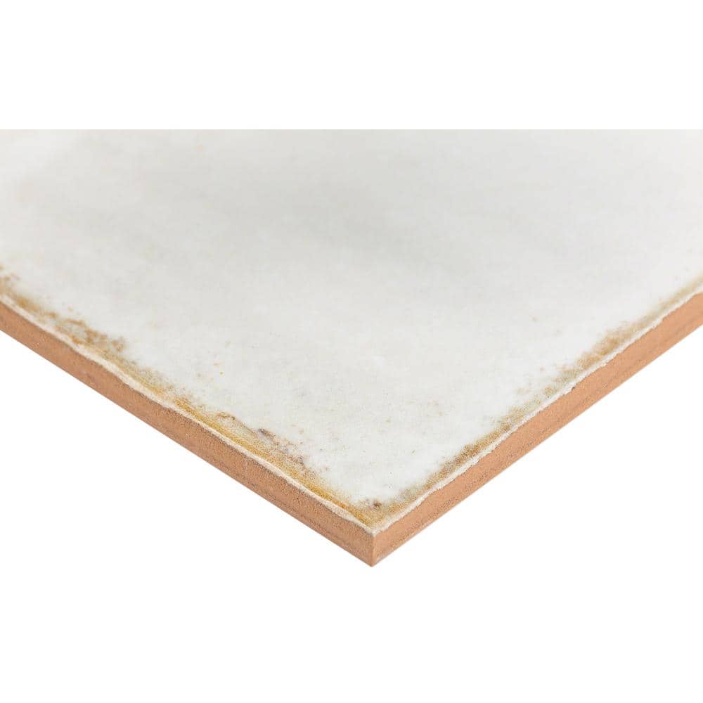 Angela Harris White 8" x 8" Ceramic Wall Tile